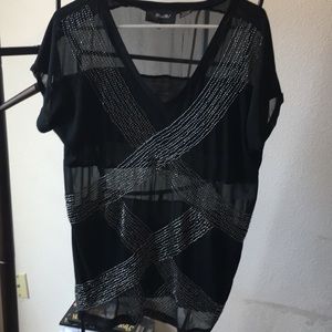 Miss Me beaded shirt